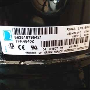 Расшифровка маркировки компрессоров Tecumseh